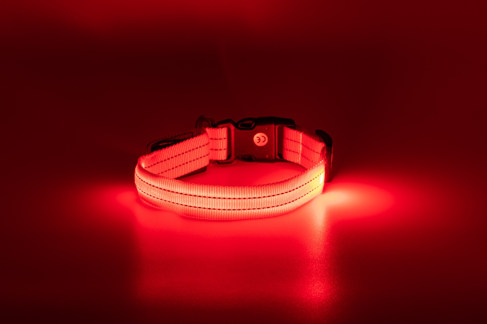 Limaya led svítící obojek pro psy Reflex Pink | Limaya